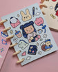 Kawaii Girl- Infinity Sticker Book Full Set
