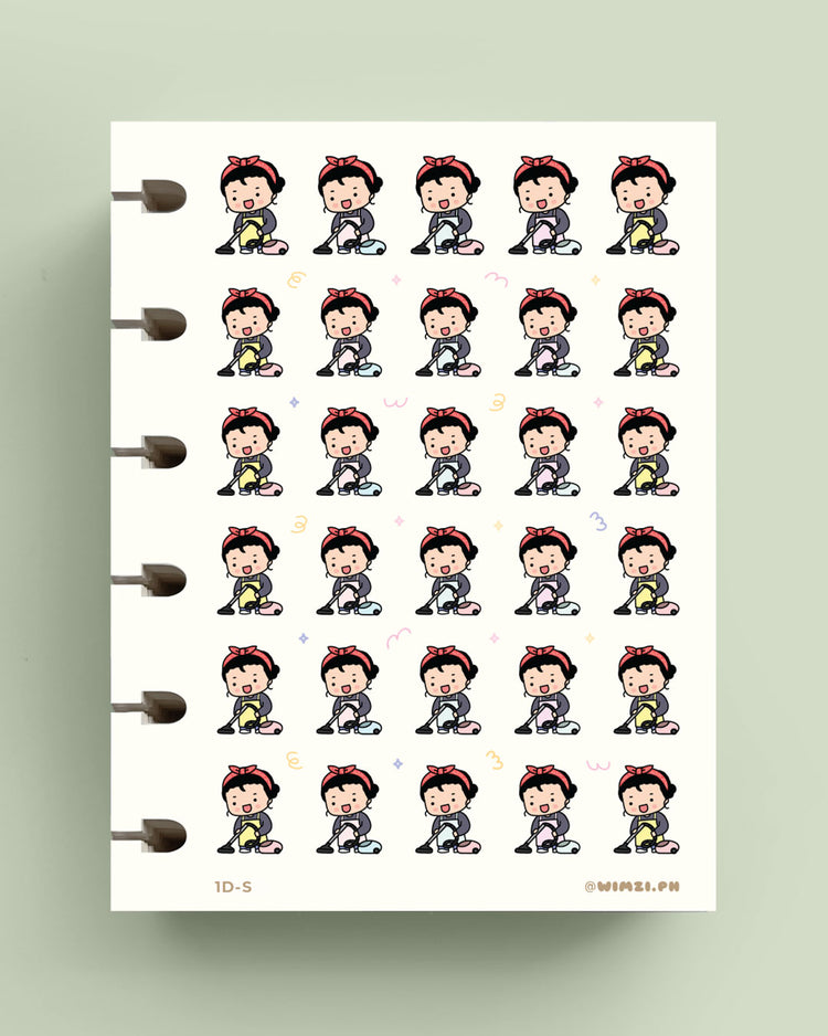 Vacuum Planner Stickers