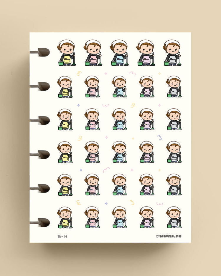 Mop Planner Stickers