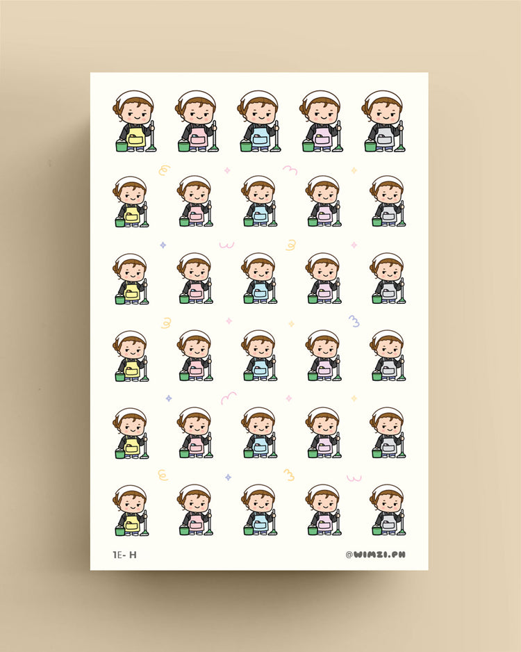 Mop Planner Stickers