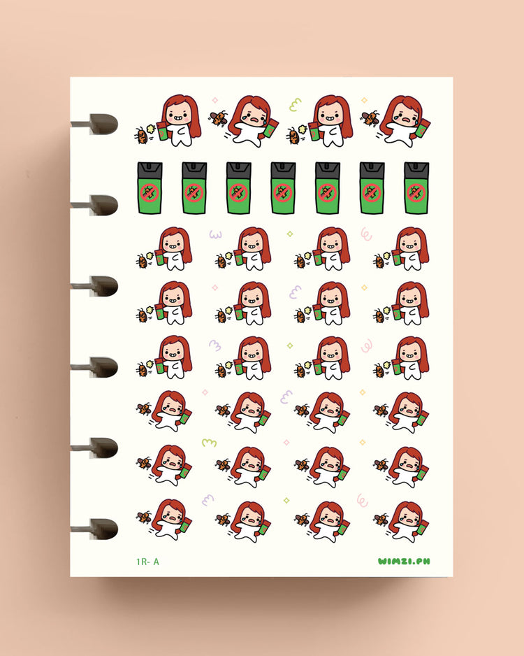 Get Rid of Cockroach Planner Stickers