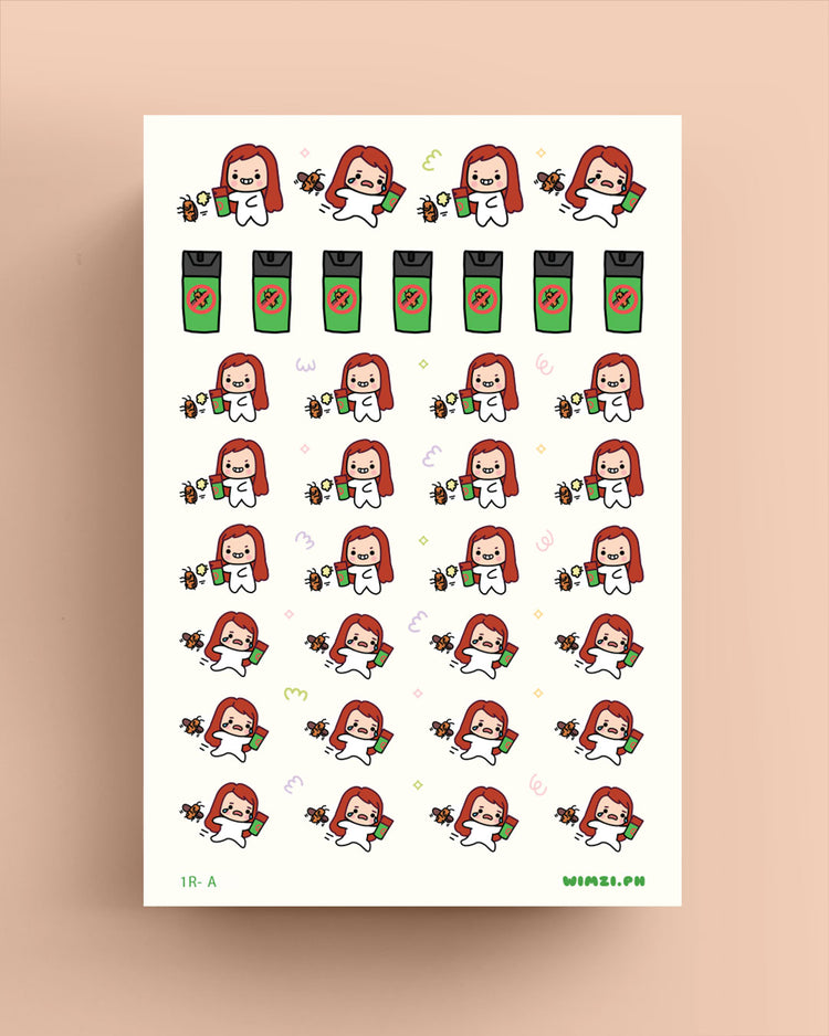 Get Rid of Cockroach Planner Stickers