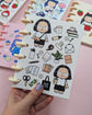 Stationery Girl - Infinity Sticker Book Full Set