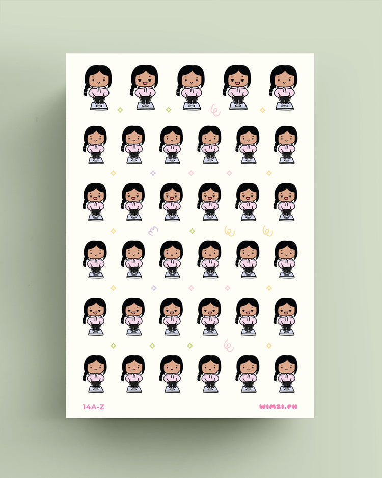 Weight Tracker Planner Stickers
