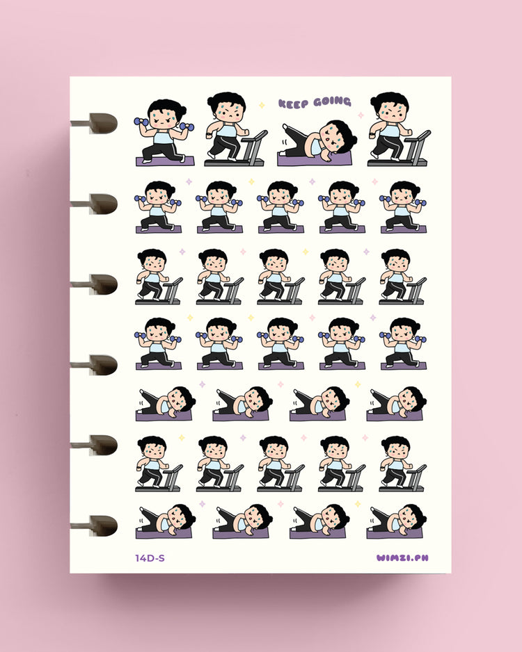 Workout Planner Stickers