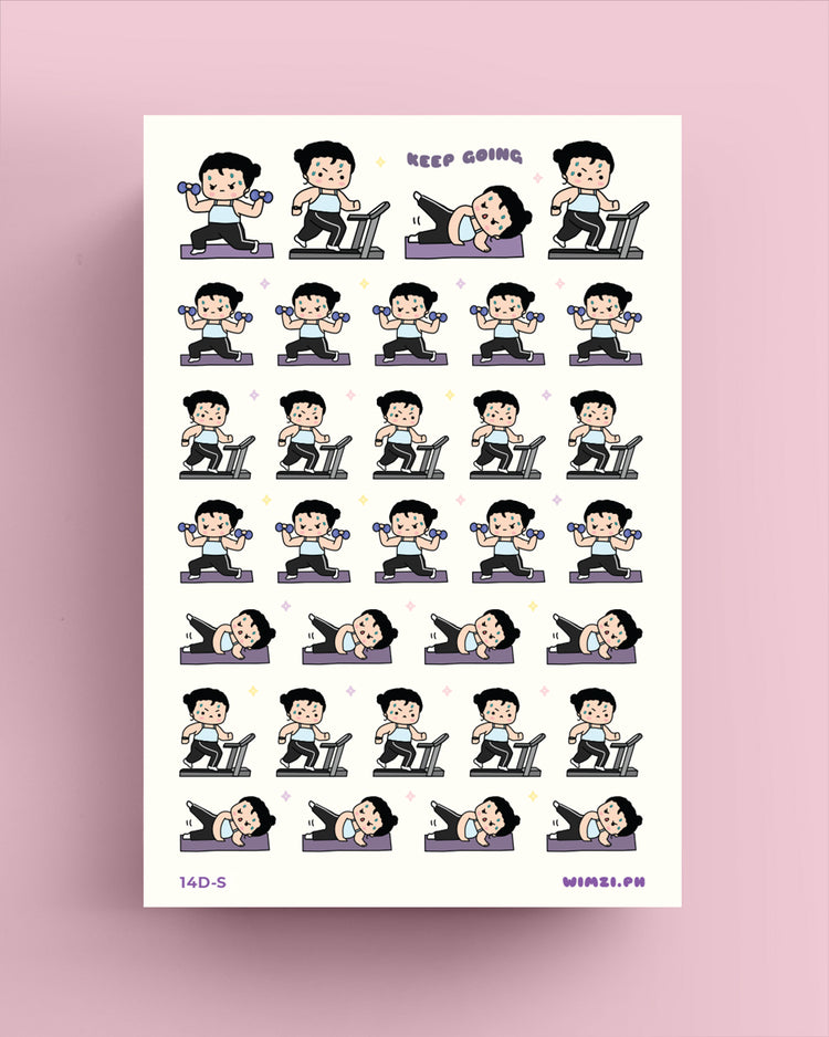 Workout Planner Stickers