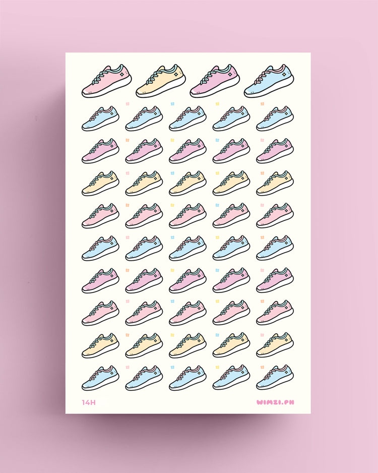 Shoe Planner Stickers