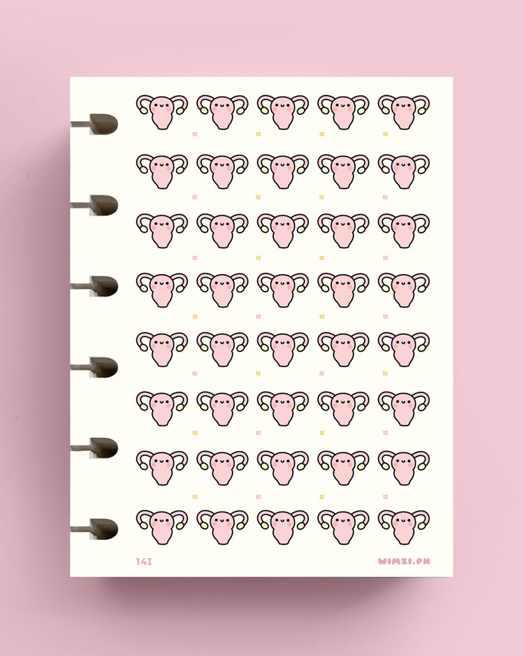 Uterus Planner Stickers
