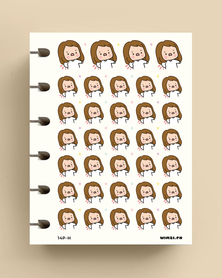 Ouch! Back Pain Planner Stickers
