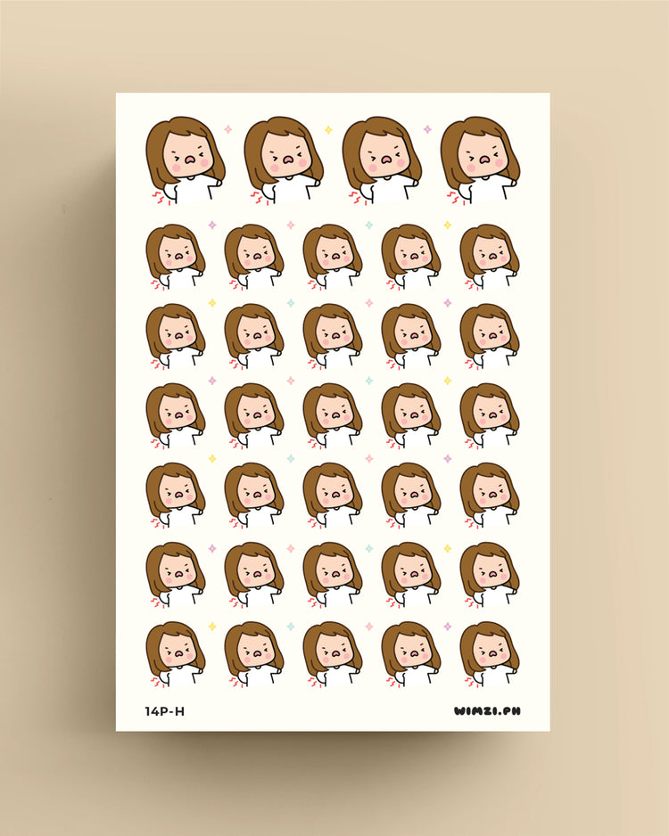 Ouch! Back Pain Planner Stickers