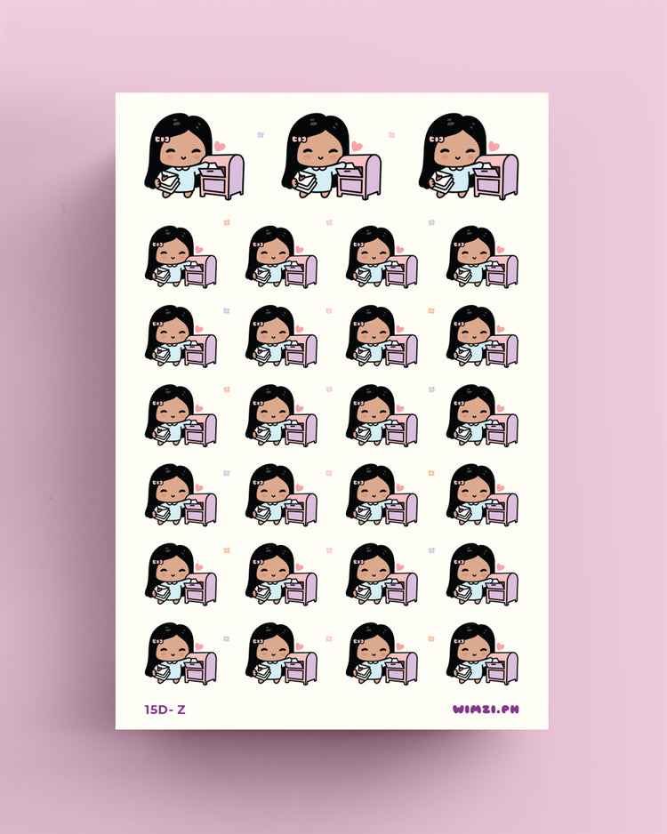 Drop Off Mail Planner Stickers