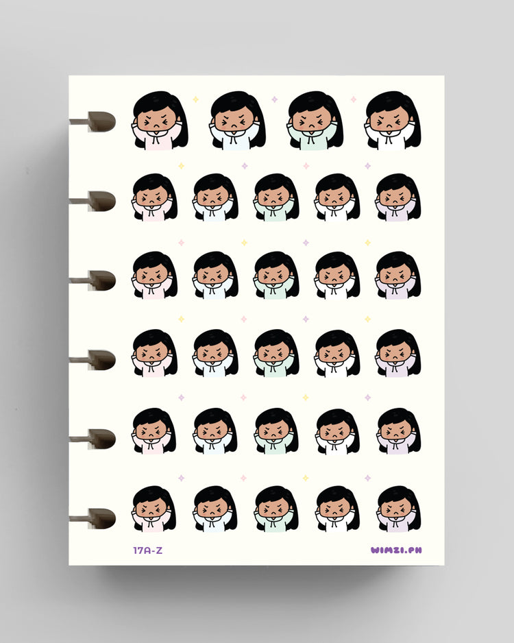 Anxiety Attack Planner Stickers