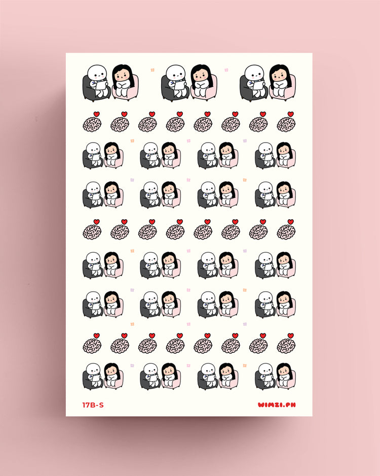 Therapy Session Planner Stickers