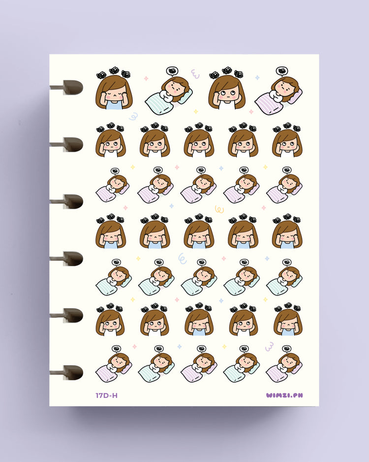 Overthinking Planner Stickers