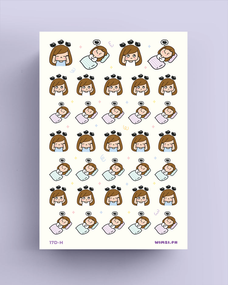 Overthinking Planner Stickers