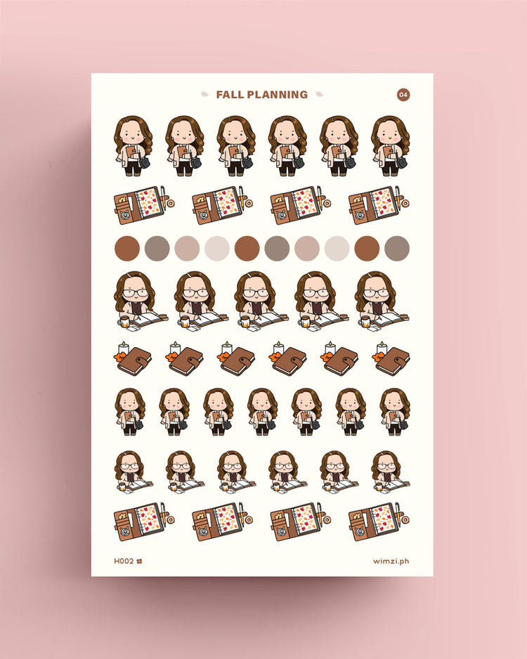 Fall Planning Planner Stickers
