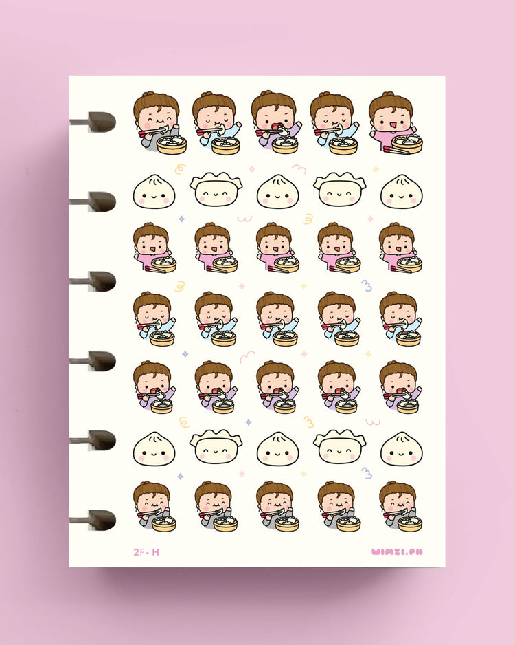 Dumplings Planner Stickers