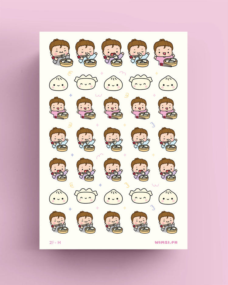 Dumplings Planner Stickers