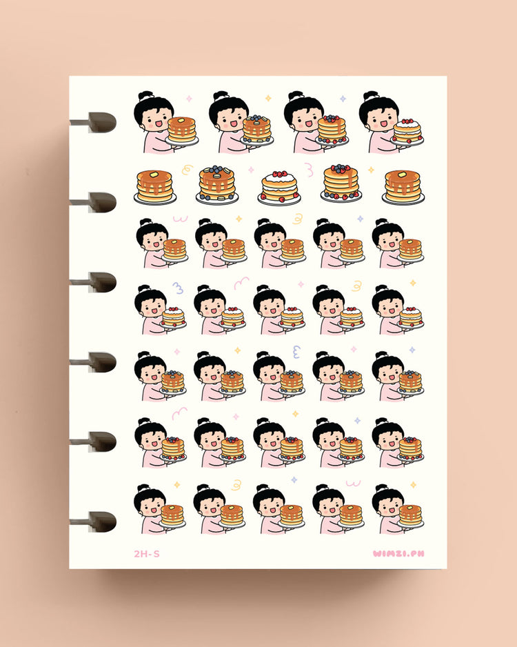Pancakes Planner Stickers
