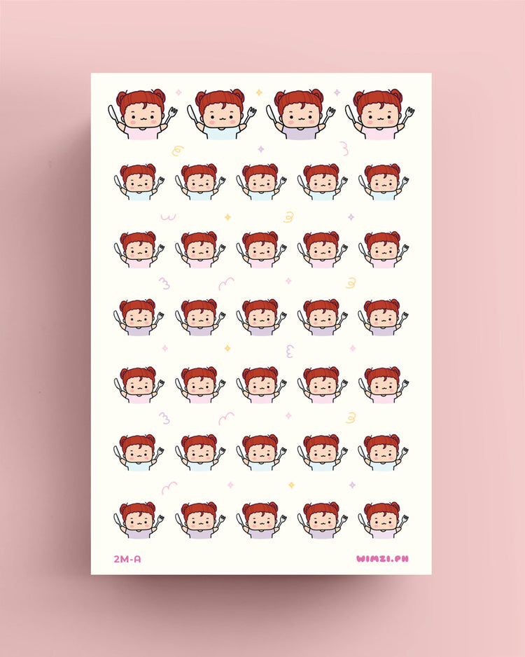 Cute Meal Time Planner Stickers
