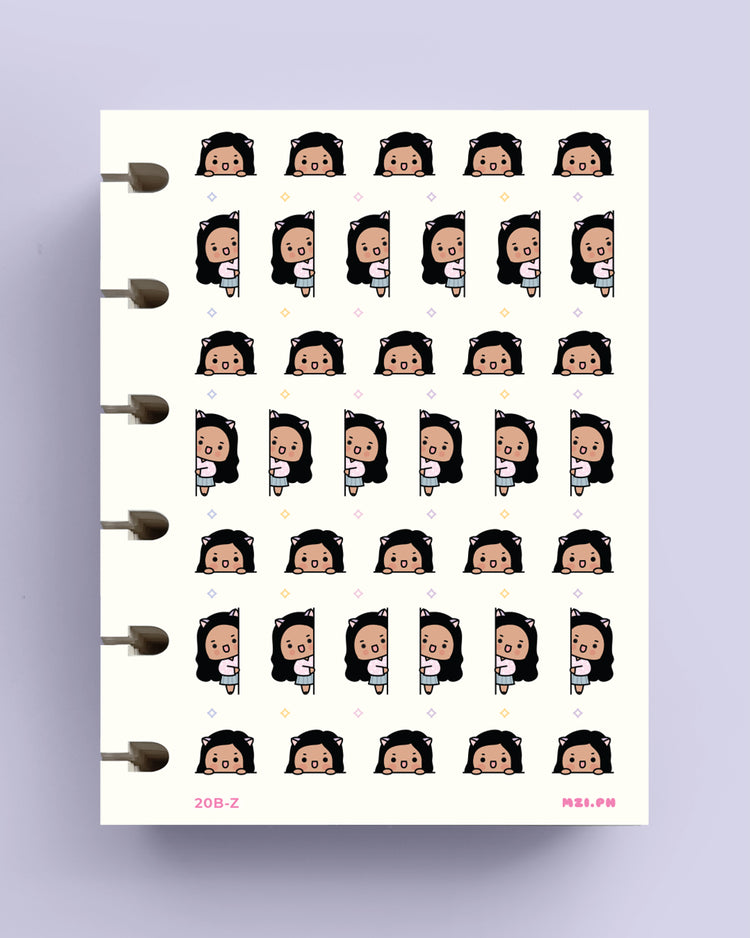 Peek a Boo Planner Stickers