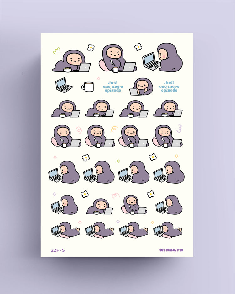 Just one more episode - Planner Stickers