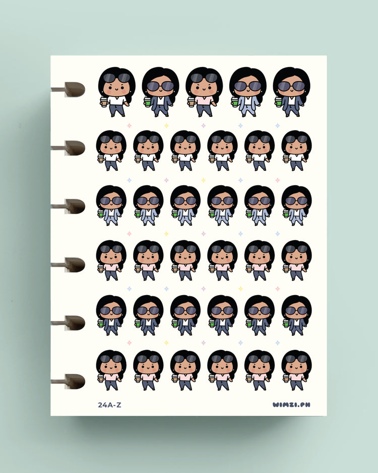 Girl Boss Planner Stickers