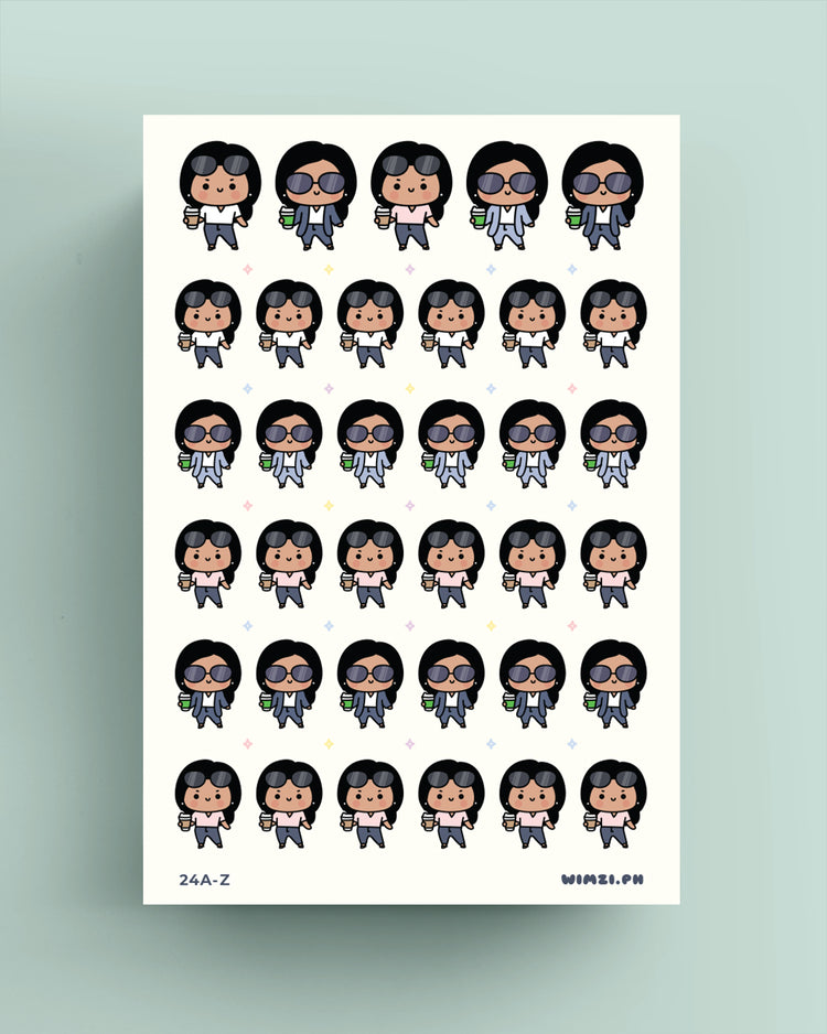 Girl Boss Planner Stickers