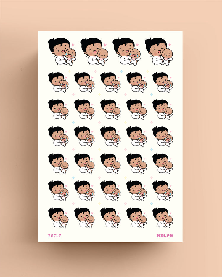 Babysitter Planner Stickers