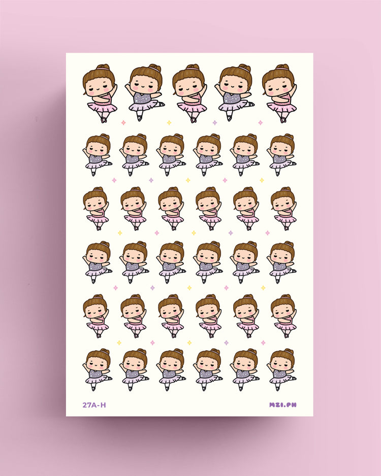 Ballerina Planner Stickers