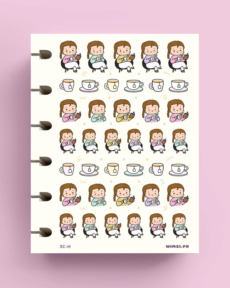 Tea Break Planner Stickers