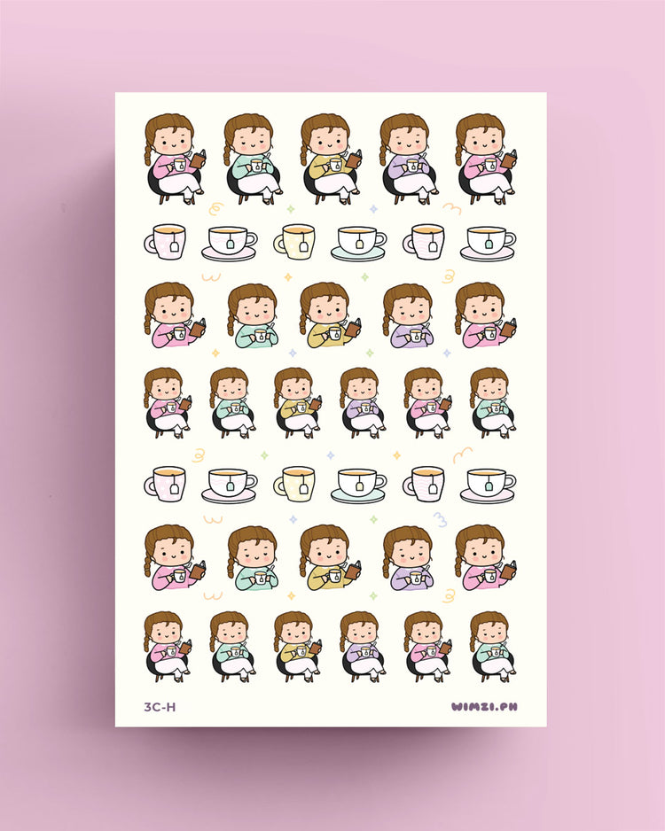 Tea Break Planner Stickers