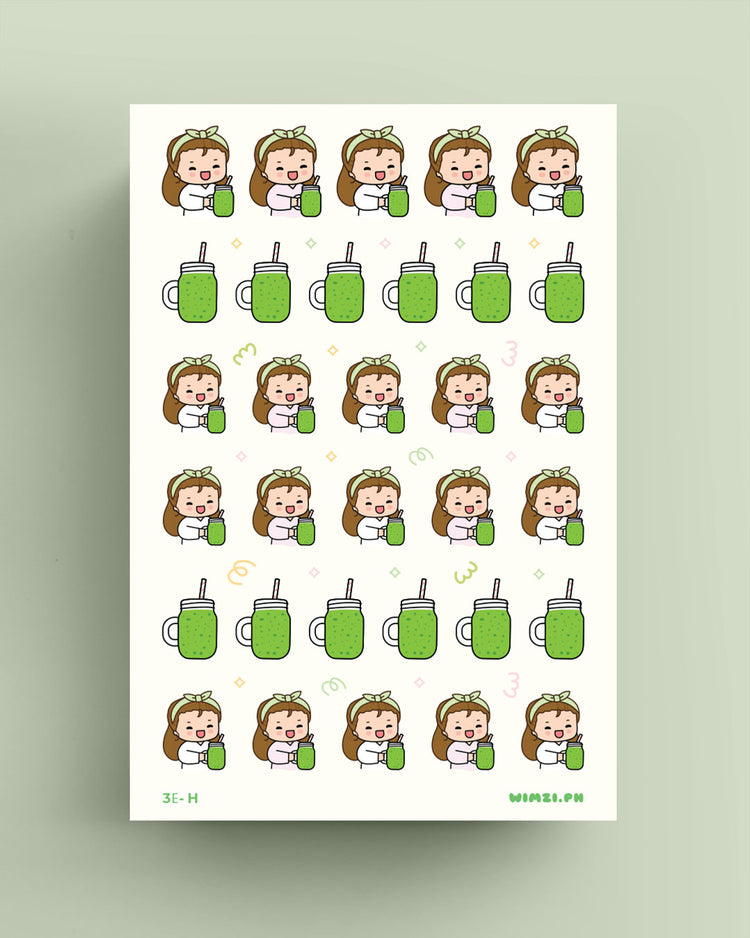 Veggie Smoothie Planner Stickers