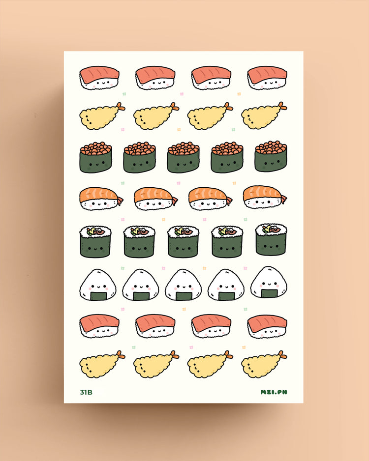 Sushi Planner Stickers