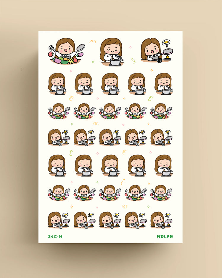 Cooking Planner Stickers