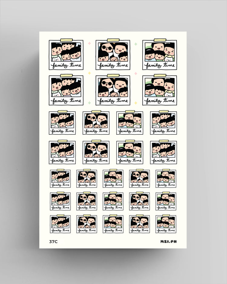 Family Time Planner Stickers