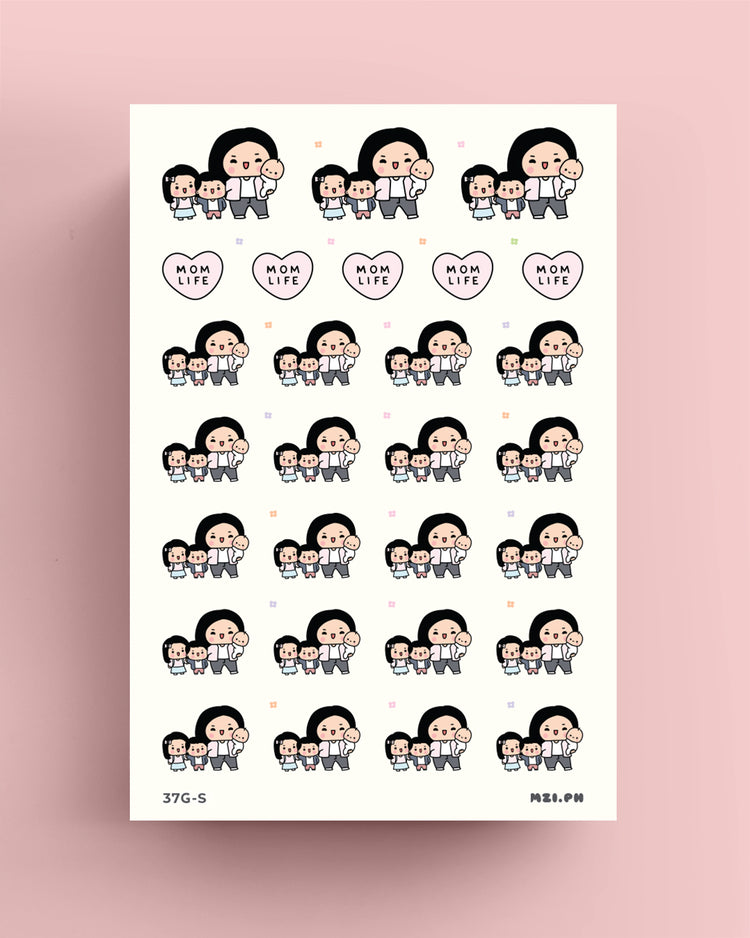 Cute Mom Planner Stickers