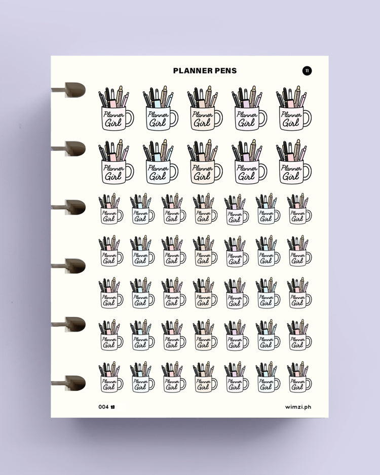 Planner Pens Stickers