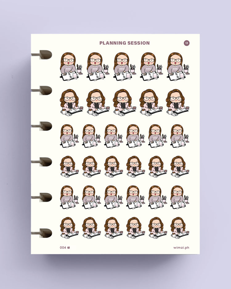 Planning Session - Planner Stickers