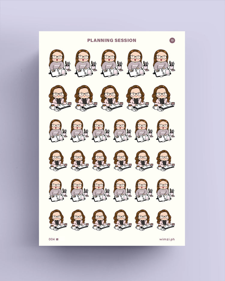 Planning Session - Planner Stickers