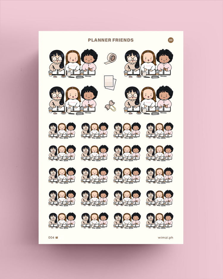 Planner Friends - Planner Stickers