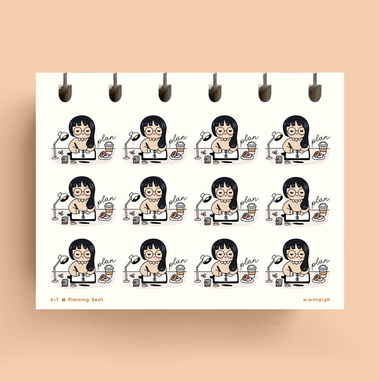 Planning Sesh Planner Stickers