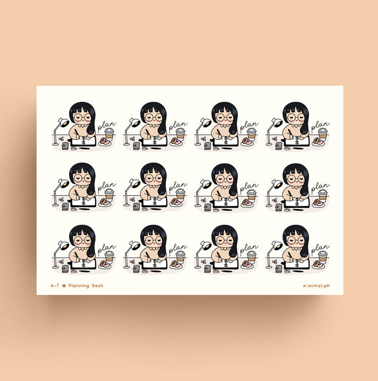 Planning Sesh Planner Stickers