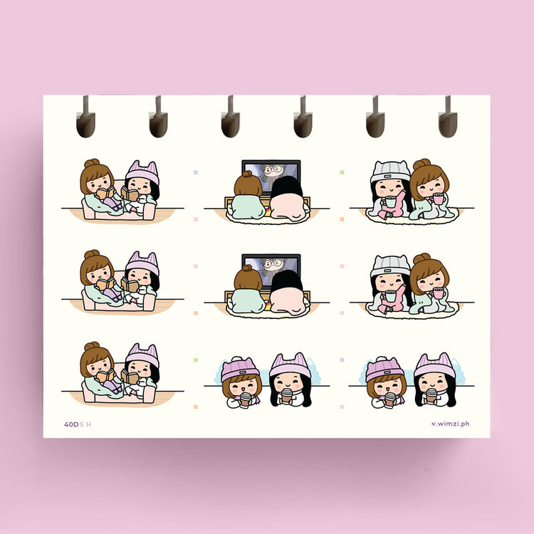 Get Cozy BFF Planner Stickers