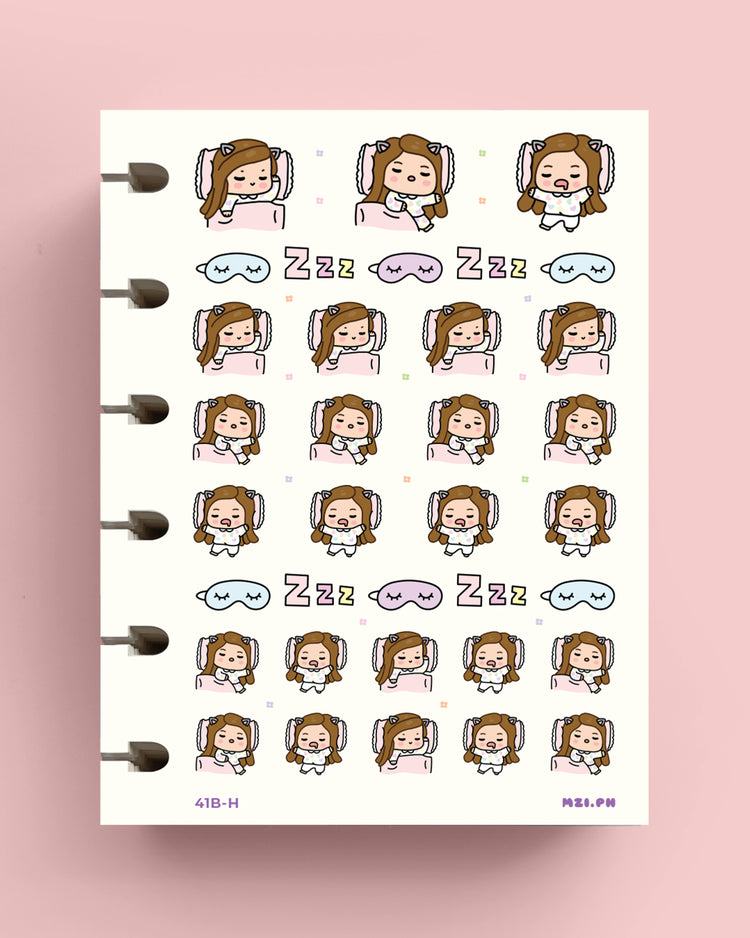 Nap Time, Sleep Planner Stickers