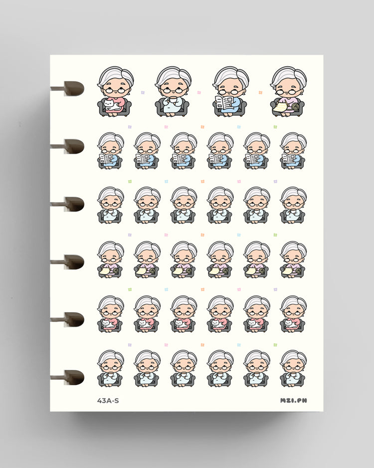 Grandma Planner Stickers