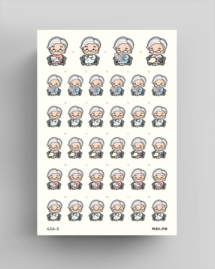 Grandma Planner Stickers