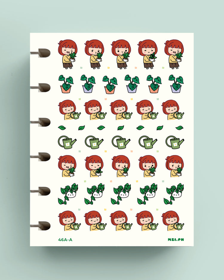 Plant Mom Planner Stickers