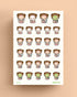 Skin Care Planner Stickers
