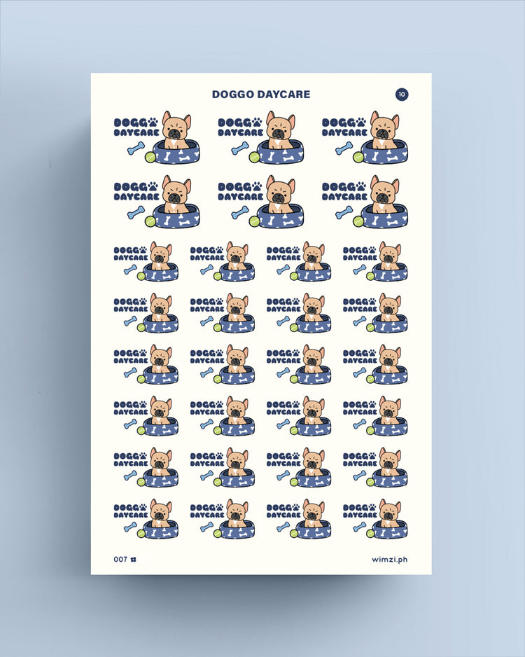 Doggo Daycare Planner Stickers